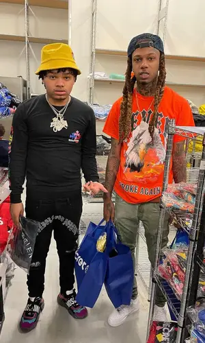 No Cap wearing Chrome Hearts sweatshirt