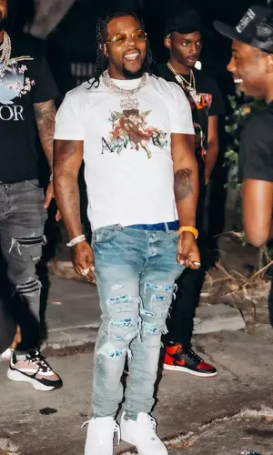 Rowdy Rebel wearing Gucci eyewear