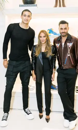 Kyle Kuzma wearing Rick Owens t-shirt