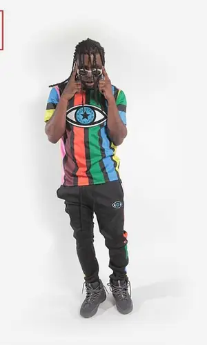 Chief Keef wearing Yeezy boots