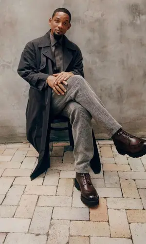 Will Smith wearing Brioni shirt