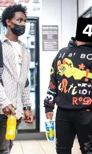 42 Dugg wearing Cactus Plant Flea Market hoody