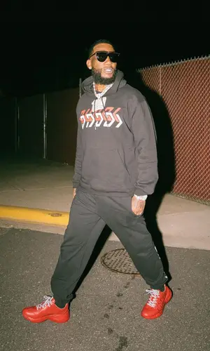 Gucci Mane wearing Gucci hoody