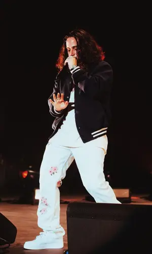Russ wearing Mouty jeans