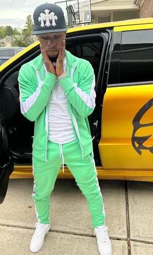 Toosii wearing Billionaire Boys Club suit