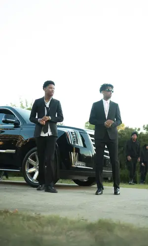 21 Savage wearing Celine jacket
