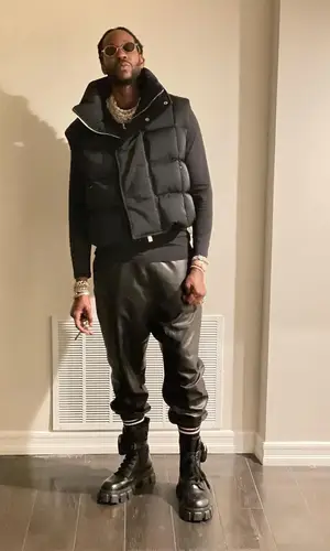 2 Chainz wearing Prada boots