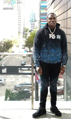 BandMan Kevo wearing Amiri hoody