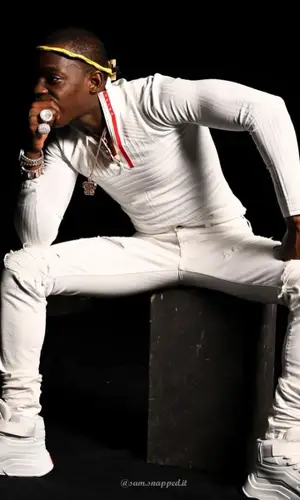 Bobby Shmurda wearing Prada top