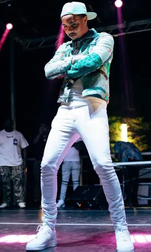 G Herbo wearing New Era cap