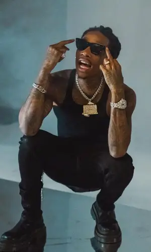 Wiz Khalifa wearing Rick Owens jersey