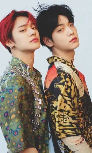 Soobin wearing Givenchy shirt