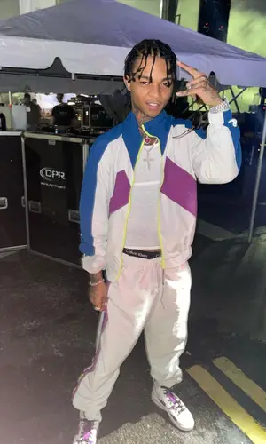 Swae Lee wearing Calvin Klein underwear
