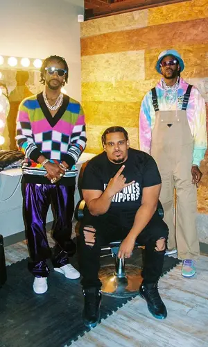 2 Chainz wearing Anti Social Social Club hoody