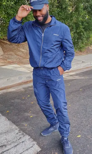 Khalid wearing Reebok sneakers