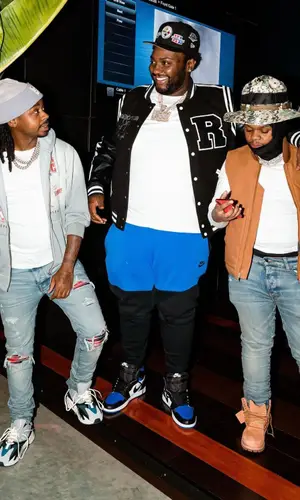 42 Dugg wearing Timberland boots