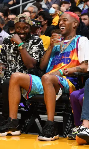Kid Cudi wearing Bape other