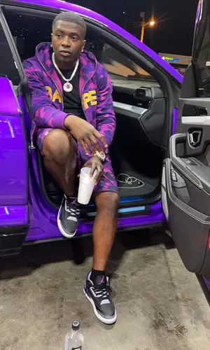 Bankroll Freddie wearing Bape shorts