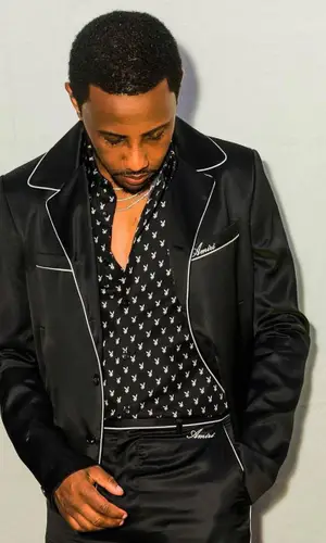 Fabolous wearing Amiri trousers