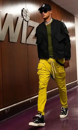 Kyle Kuzma wearing Childhood Dreams hat