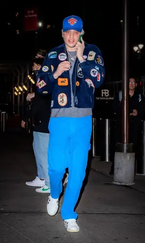 Pete Davidson wearing New Era cap
