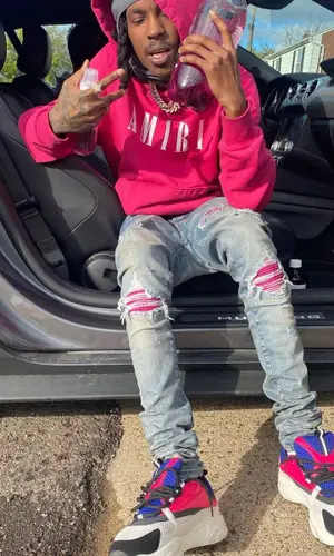 Baby Smoove’s Outfit in Amiri Hoodie & Dior Sneakers (2021)