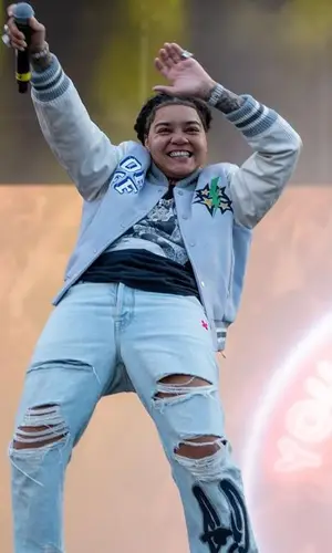 Young M.A wearing Louis Vuitton eyewear