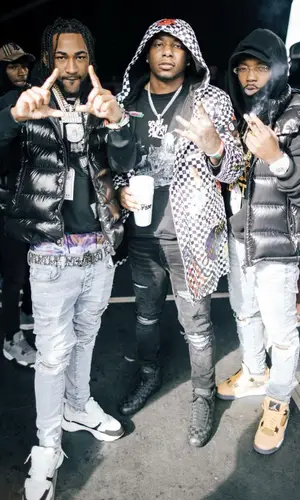 Ron Suno wearing Moncler jacket