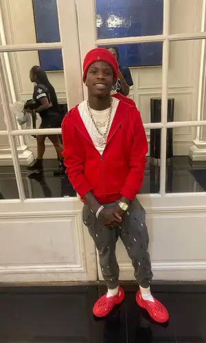 Quando Rondo wearing Polo Ralph Lauren hoody