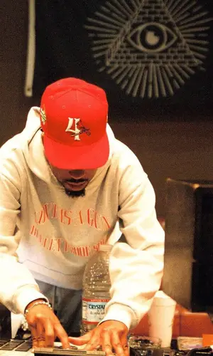 Metro Boomin wearing 4Rmgallery hoody