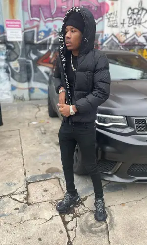 Nardo Wick wearing Represent jeans