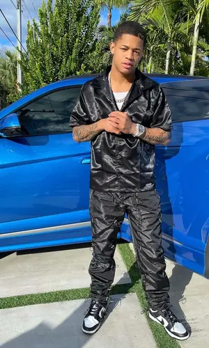 YK Osiris’ Outfit in Sole et. Al Shirt, Nike Sneakers & Richard Mille Watch (2021)