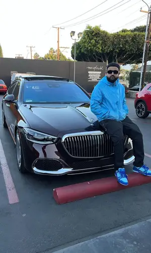 Nav wearing Louis Vuitton eyewear