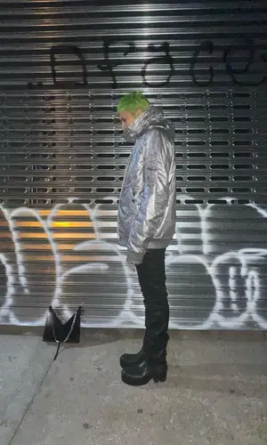 Gab3’s Outfit in Rick Owens Jacket & Givenchy Bag (2021)