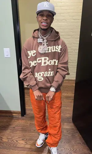 Toosii wearing Cactus Plant Flea Market hoody