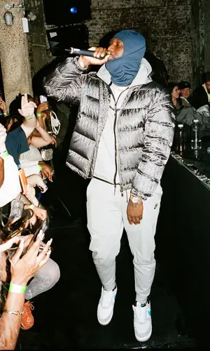 Headie One’s Outfit in Dior Jacket & Nike Hoodie (2021)