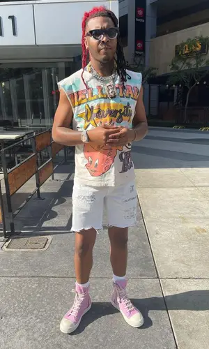 Lil Keed wearing Thierry Lasry eyewear