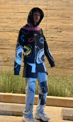Jaden Smith wearing MSFTSrep other