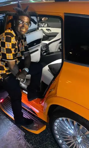 Kodak Black wearing Timberland boots