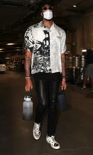 Anthony Davis wearing Henry Mask other