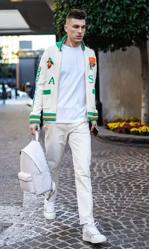 Tyler Herro wearing Casablanca sweater