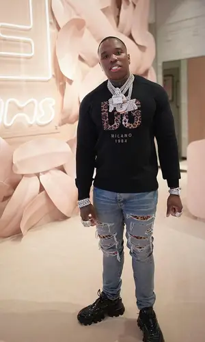 BandMan Kevo wearing Dolce & Gabbana sweater