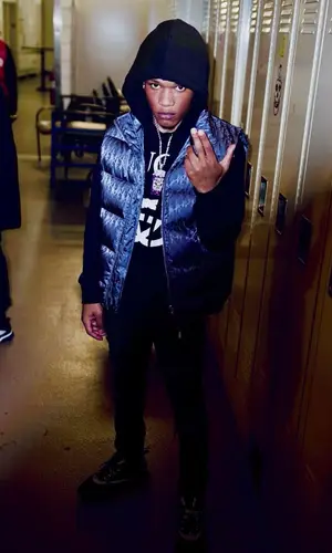 B Lovee wearing Dior jacket
