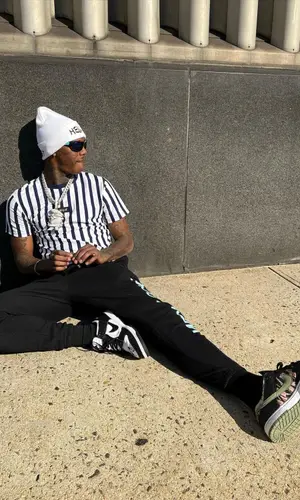 Famous Dex wearing Danny Duncan pants