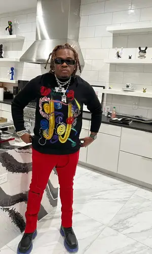 Gunna wearing Fendi sweater