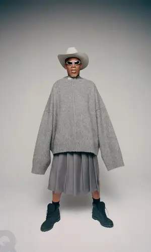 Dennis Rodman wearing Timberland boots