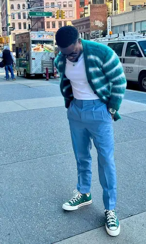 Kevin Hart wearing Marni sweater