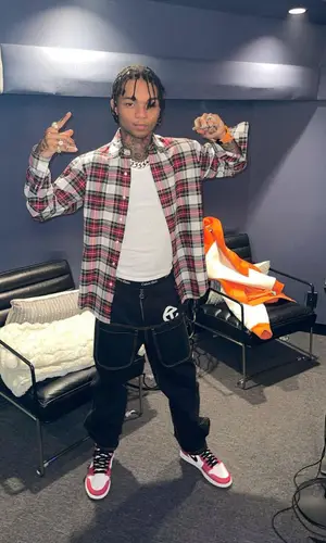 Swae Lee wearing Calvin Klein underwear