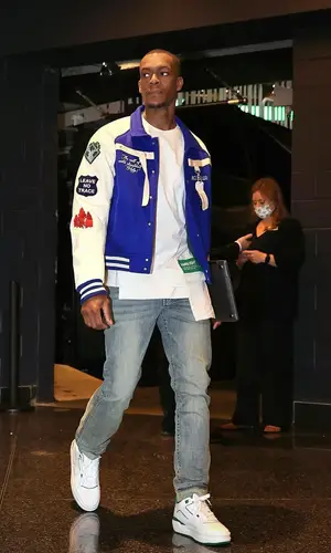 Rajon Rondo wearing Ambush t-shirt