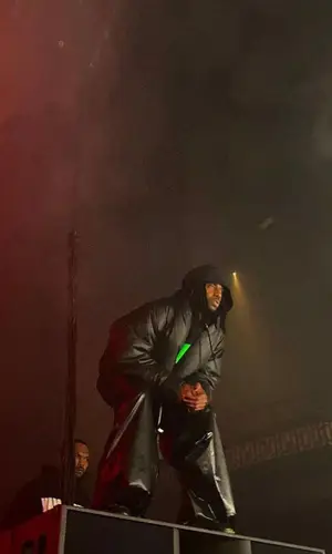 Playboi Carti wearing Rick Owens pants